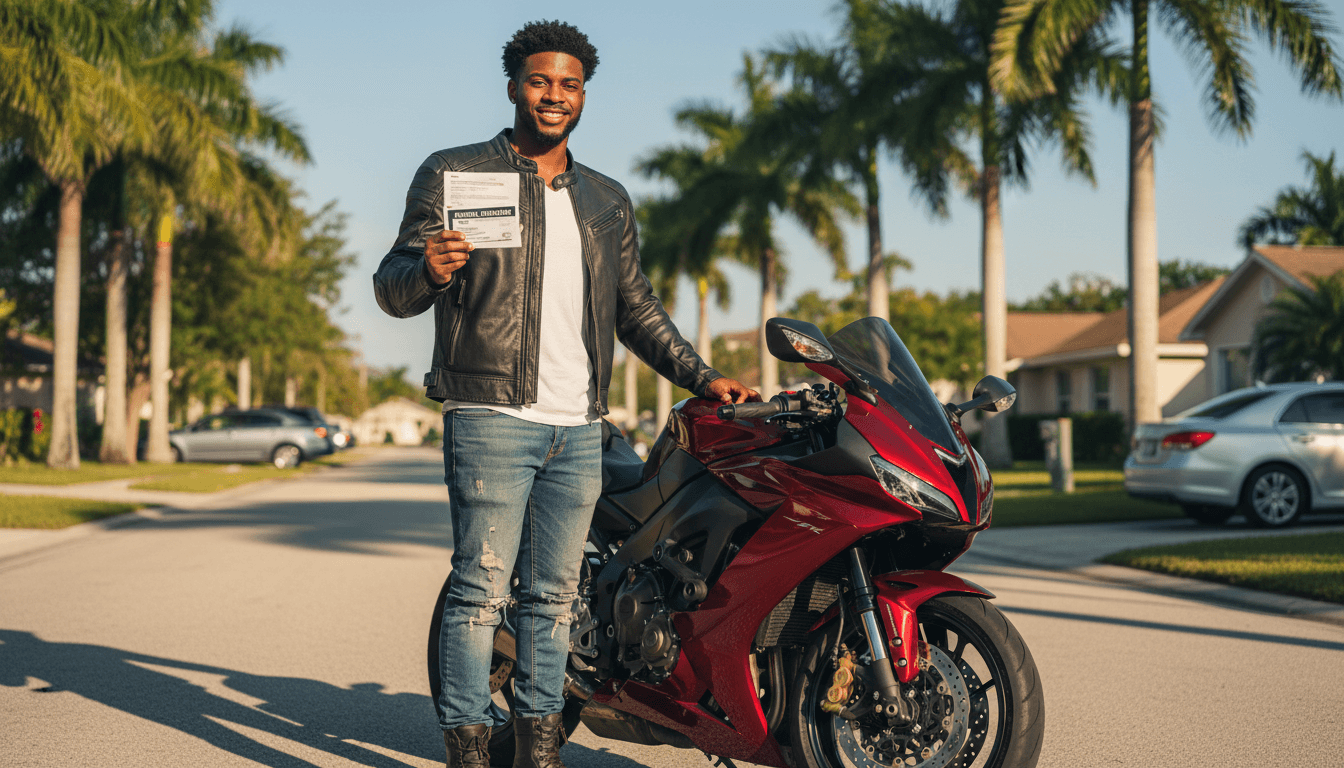 Motorcycle insurance coverage